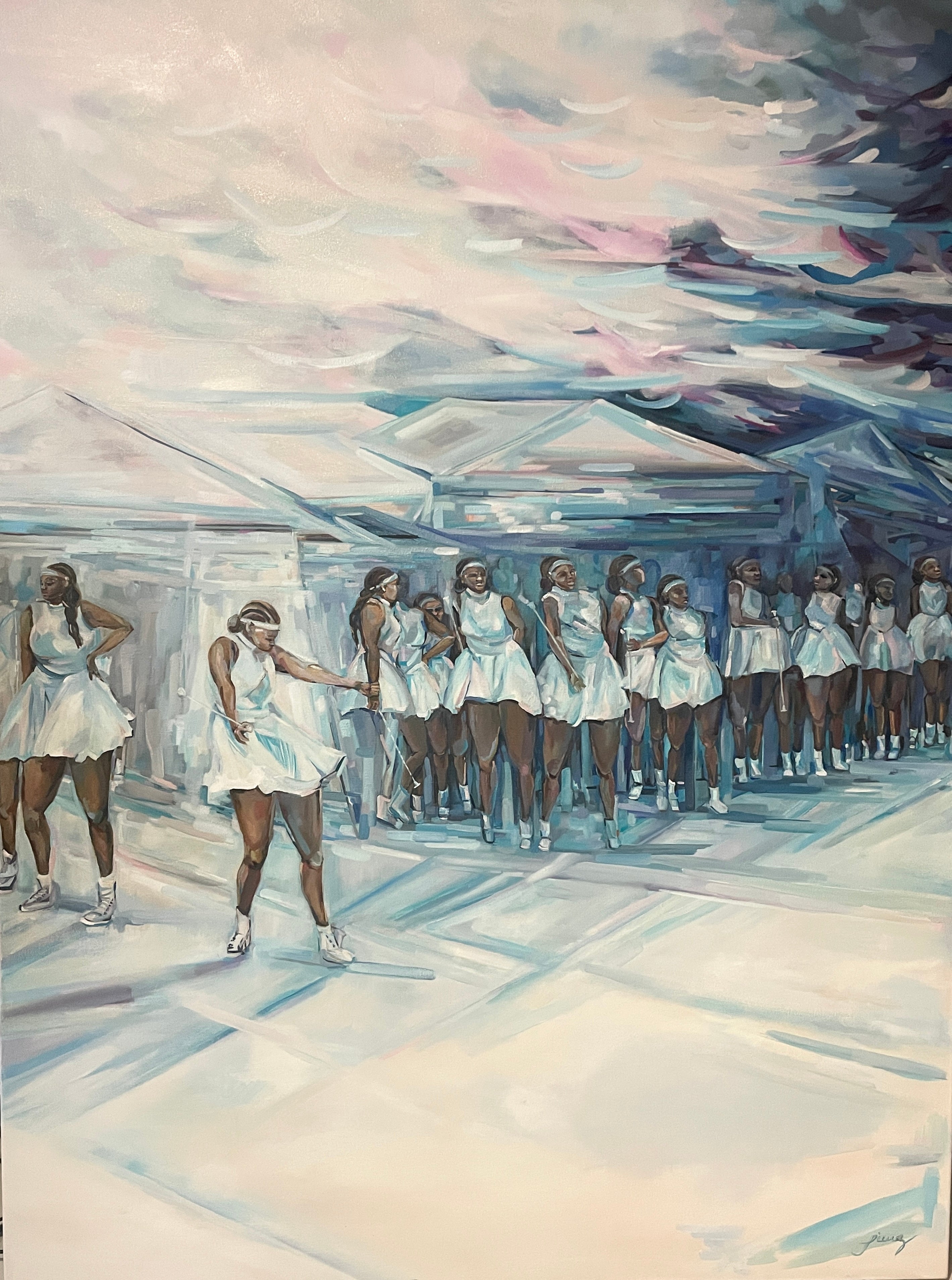 The Power Within, Oil on Canvas, 40 x 60 inches